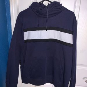 H&M Blue, Black, White Hoodie